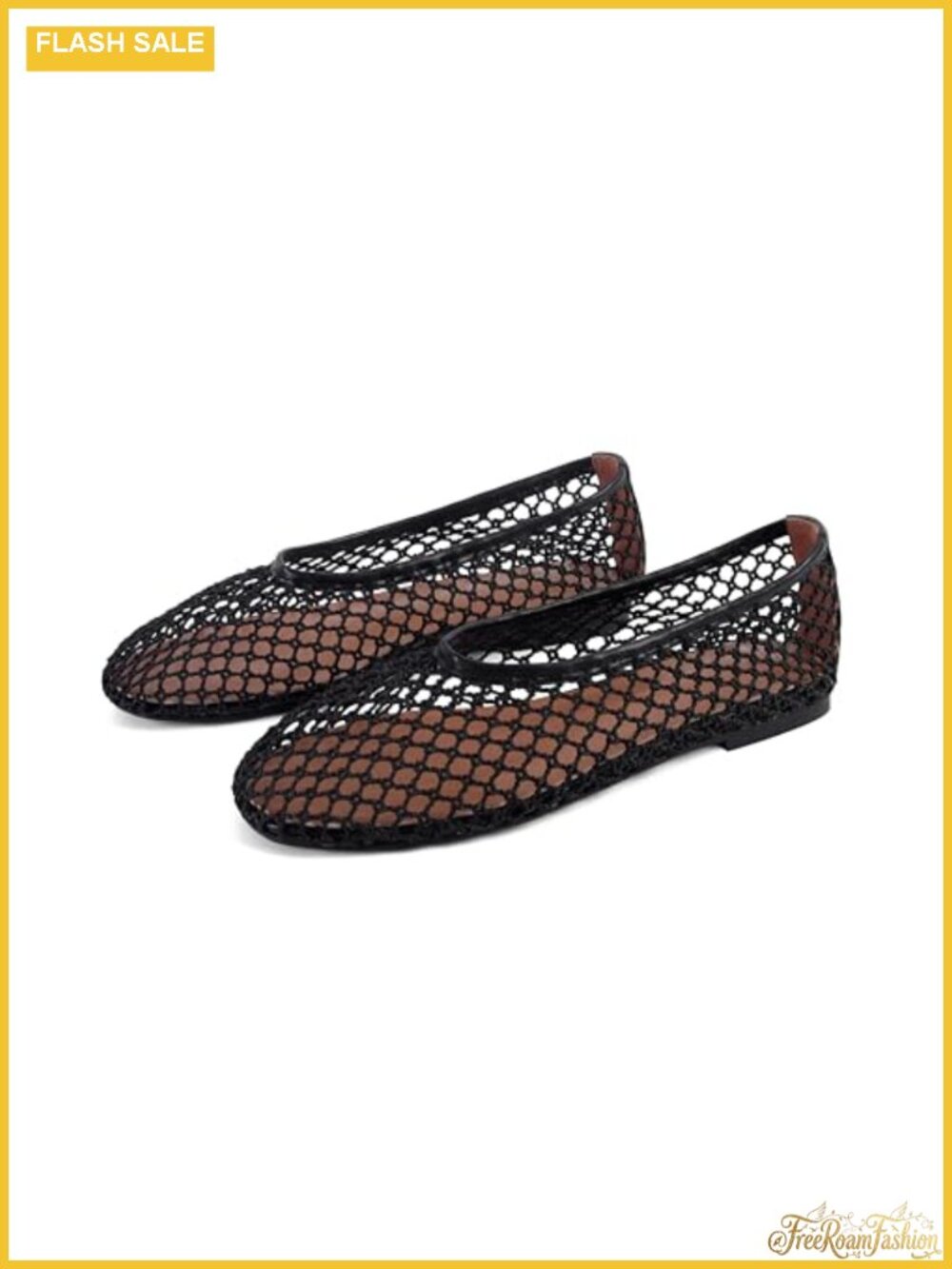 Mesh Ballet Flats Slip On Women Comfy Casual Office